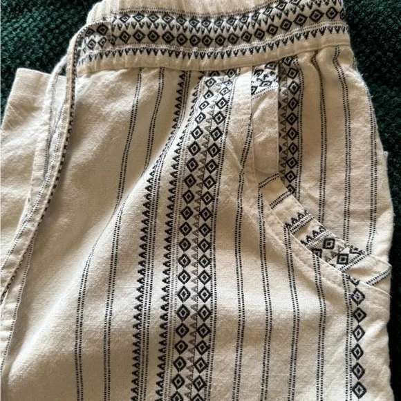 Anthropologie Boho Tassel Beach Pants - Picture 9 of 13